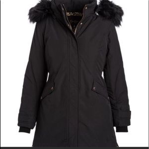NEW JESSICA SIMPSON ROSE GOLD ADIRONDAK COAT